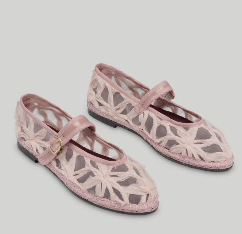 Pierre lace pink